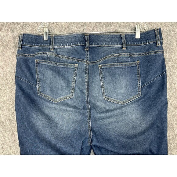 Torrid Women’s 24R Premium Stretch High Rise Bombshell Skinny Ankle Denim Jeans - Picture 4 of 10